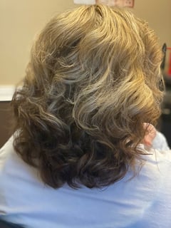 View Layered, Haircuts, Women's Hair, Blonde, Hair Color, Long, Hair Length, Balayage, Brunette - Amy Harwood, Glasgow, KY