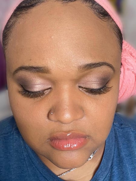 Image of  Glam Makeup, Look, Makeup, Pink, Colors