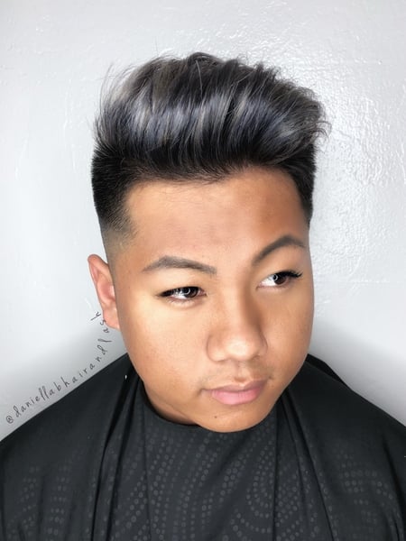 Image of  Men's Hair, Fashion Color , Hair Color