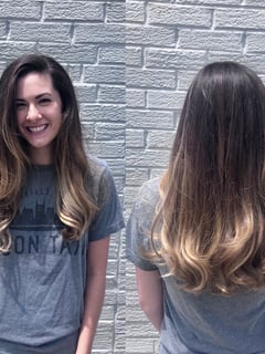 View Layered, Haircuts, Women's Hair, Blowout, Balayage, Hair Color, Foilayage, Long, Hair Length - Nichole Thompson, Knoxville, TN