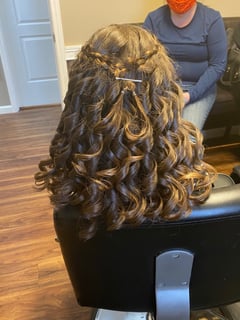 View Girls, Haircut, Kid's Hair, Curls, Hairstyle, Updo - Amy Harwood, Glasgow, KY