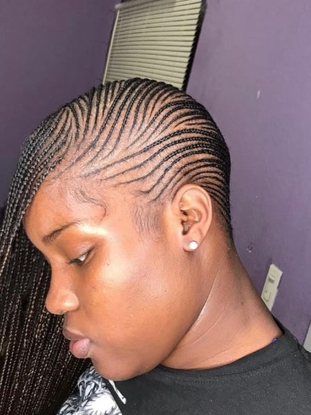Image of  Women's Hair, Braids (African American), Hairstyles, Weave, Protective