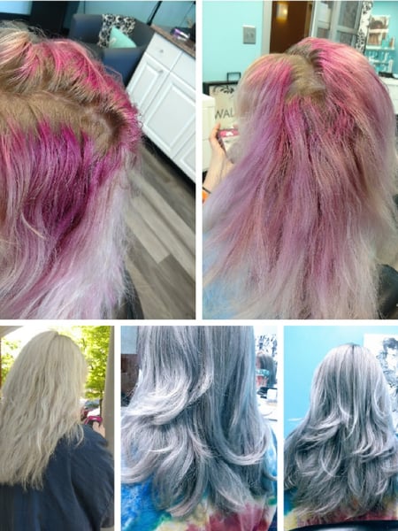 Image of  Color Correction, Hair Color, Women's Hair, Fashion Color