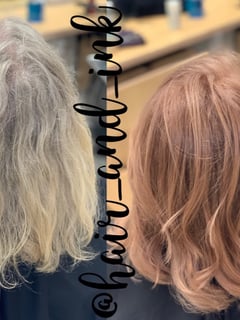 View Women's Hair, Blowout, Hair Color, Full Color, Highlights, Shoulder Length, Hair Length, Layered, Haircuts, Curly, Hairstyles - Zoe Mc, New Port Richey, FL