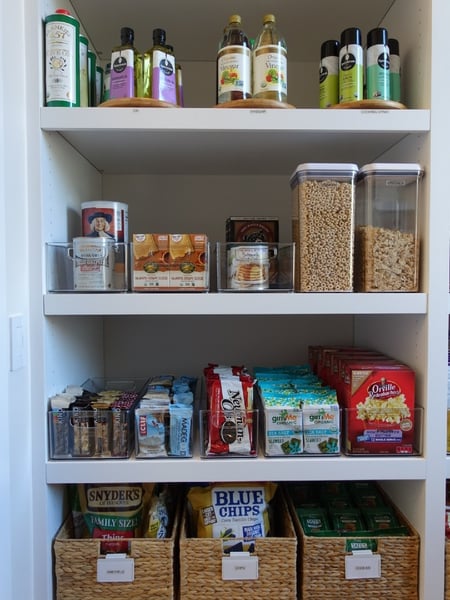 Image of  Professional Organizer, Kitchen Organization, Food Pantry, Spice Cabinet, Baking Supplies, Tupperware, Kitchen Shelves