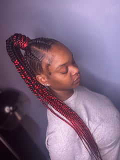 View Braids (African American), Hairstyles, Women's Hair - Dashante Gordon, Decatur, GA