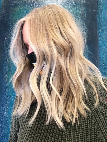Image of  Highlights, Hair Color, Women's Hair, Blonde, Balayage
