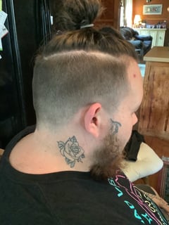 View Men's Hair, Medium Fade (Men's Hair), Haircut - Faith Furrow, Columbus, OH