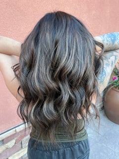 View Balayage, Brunette, Women's Hair, Hair Color, Full Color, Color Correction, Hair Extensions, Foilayage, Sew-In  - Lauren Davis, Minnetonka, MN