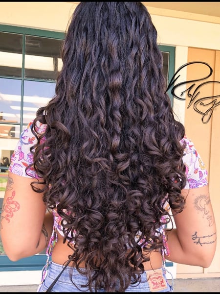 Image of  Curly, Haircuts, Women's Hair, Curly, Hairstyles, 3B, Hair Texture, Medium Length, Hair Length
