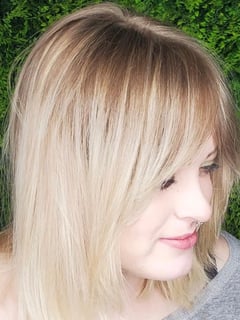 View Women's Hair, Balayage, Hair Color, Blonde - Brittany Chaney, 