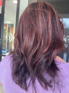 View Women's Hair, Red, Hair Color, Beachy Waves, Hairstyles - serena leo, Brandon, FL