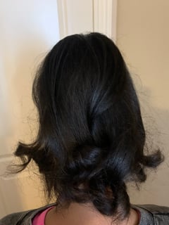 View Women's Hair, Hairstyles, Hair Length, Medium Length, Natural - Kendra Curry, Houston, TX