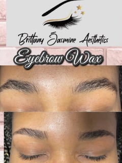 View Brow Technique, Brows, Arched, Wax & Tweeze, Brow Shaping - Brittany Atkins, Redford, MI