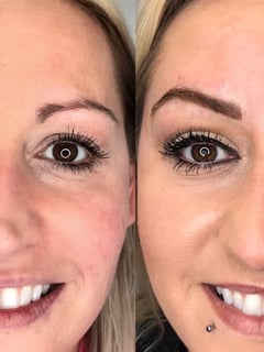 View Cosmetic Tattoos, Cosmetic, Ombré, Microblading, Brows, Nano-Stroke, Brow Sculpting, Steep Arch, Brow Shaping - Veronica Lucas, Candler, NC