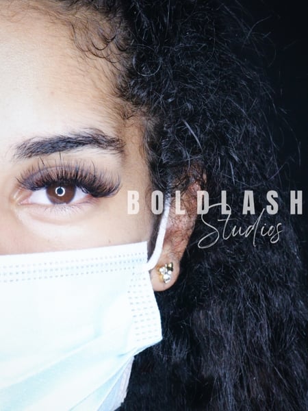 Image of  Lashes, Lash Enhancement, Eyelash Extensions, Hybrid, Lash Type, 3+ Weeks Post Service