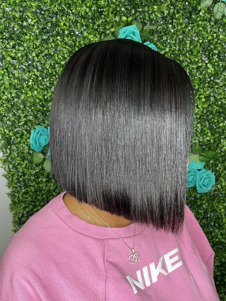 Image of  Protective, Hairstyles, Women's Hair, Hair Extensions, Bob, Haircuts