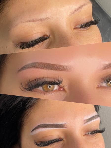 Image of  Rounded, Brow Shaping, Brows, Ombré