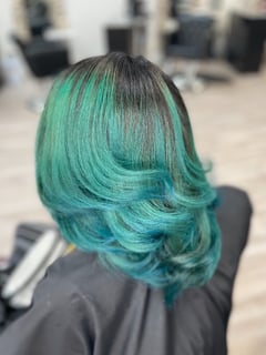 View Women's Hair, Fashion Color, Hair Color, Beachy Waves, Hairstyles, 4A, Hair Texture - Jessicah Yancy, Walnut Creek, CA