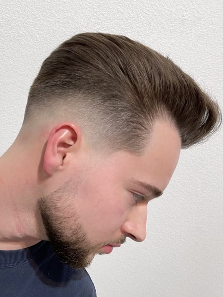 Image of  Medium Fade, Haircut, Men's Hair