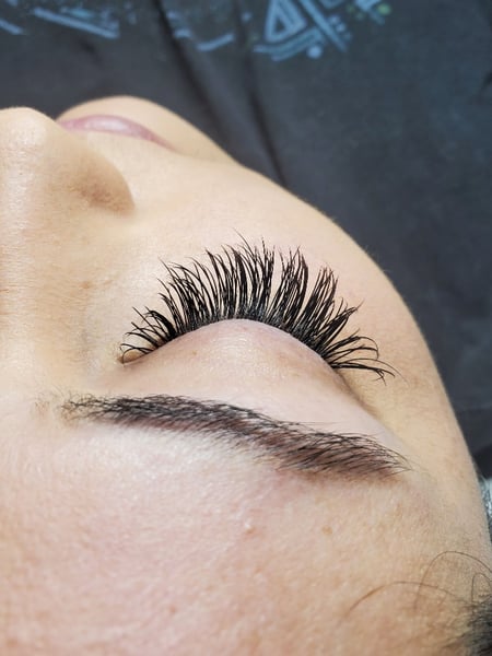 Image of  Lashes, Classic, Eyelash Extensions, Skin Treatments, Facial, Chemical Peel, 3+ Weeks Post Service, Eyelash Extensions Style, Wispy Eyelash Extensions, Spike Eyelash Extensions, Colored Eyelash Extensions, Microneedling, Dermaplaning, Skin Treatments