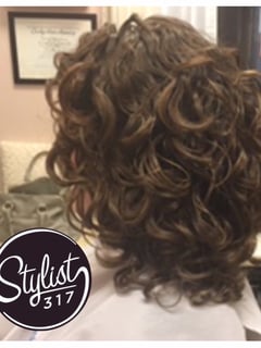 View Women's Hair, Hair Texture, 3A, Curly, Haircuts - Danielle Skrocki , Eaton, OH