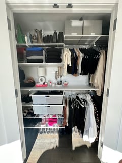 View Bedroom, Home Organization, Professional Organizer, Master Closet - Sarah DeGrim, New York, NY