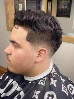 View Low Fade, Men's Hair, Haircut - Juan Santos, Thomasville, NC