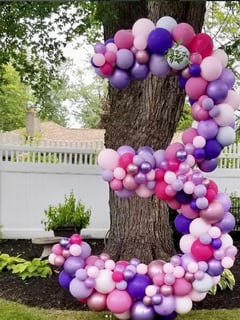View Balloon Decor, Arrangement Type, Balloon Composition, Event Type, Birthday - Julie Tirone, East Aurora, NY