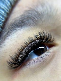 View Lashes, Eyelash Extensions, Hybrid, Eyelash Extensions Style, Textured Lashes - Tae Rivera, Knoxville, TN