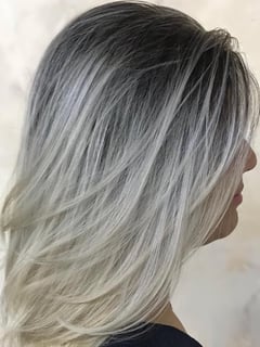 View Blowout, Fashion Color, Foilayage, Color Correction, Blonde, Hair Color, Women's Hair - brittany southern, Stockton, CA