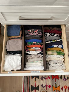 View Folded Clothes, Professional Organizer, Closet Organization - Kara Salazar, Denver, CO