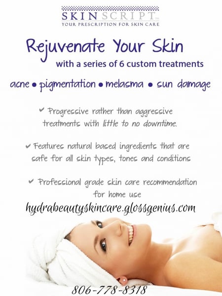 Image of  Skin Treatments, Facial, Chemical Peel, Microdermabrasion, LED Acne Therapy, Dermaplaning, Skin Treatments