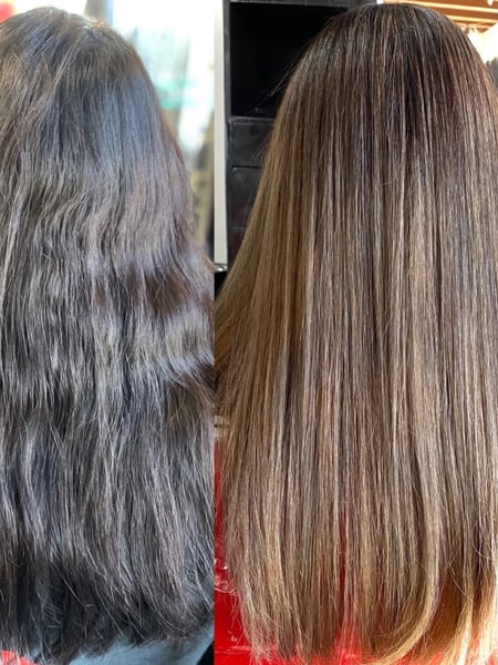 Image of  Women's Hair, Color Correction, Hair Color, Highlights, Foilayage