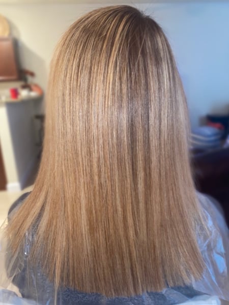 Image of  Women's Hair, Keratin, Permanent Hair Straightening