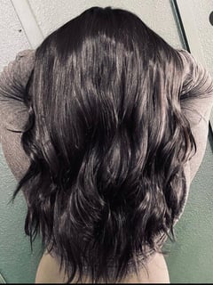 View Hair Color, Long, Hair Length, Black, Women's Hair - Chloe McEachron, Stockton, CA