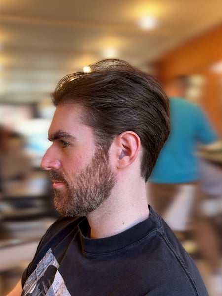 Image of  Men's Hair, Haircut, Classic Cut, Scissor Cut