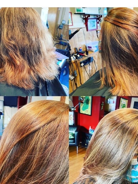 Image of  Women's Hair, Balayage, Hair Color, Hair Length