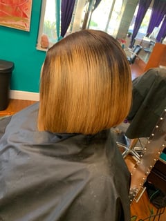 View Weave, Bob, Haircut, Wig (Hair), Hair Extensions, Hairstyle, Ombré, Blonde, Hair Color, Women's Hair - Milan Alcinor, Fort Lauderdale, FL