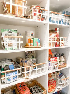 View Food Pantry, Kitchen Organization, Professional Organizer, Baking Supplies, Kitchen Shelves, Spice Cabinet - Alana Frost, San Diego, CA