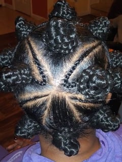 View Women's Hair, Short Ear Length, Hair Length, Braids (African American), Hairstyles, Natural - Donna Chambers, Columbia, SC