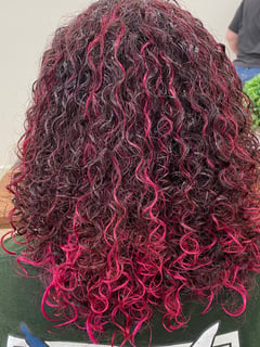 View Long, Hair Length, Women's Hair, Curly, Haircuts, Layered, Fashion Color, Hair Color - Lisa Badillo, Melbourne, FL