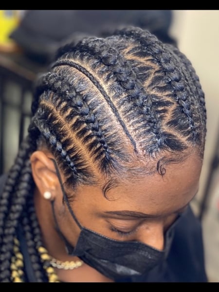 Image of  Braids (African American), Protective, Hairstyles