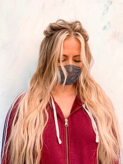 View Women's Hair, Balayage, Hair Color, Brunette, Foilayage, Highlights, Long, Hair Length, Beachy Waves, Hairstyles, Boho Chic Braid, Hair Extensions - Monique Gonzalez, 