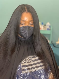 View Straight, Hairstyle, Hair Extensions, Blowout, Women's Hair - Kanesha Hairston, Roswell, GA