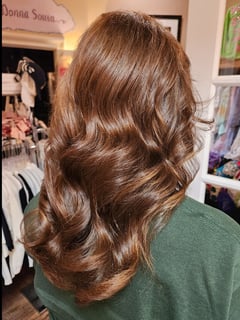 View Brunette, Long, Women's Hair, Hair Color, Hair Length - Karlene Rogers, Warwick, RI