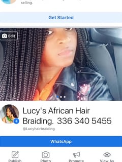View Braids (African American), Hairstyle, Women's Hair - Promise Nyemah, Greensboro, NC