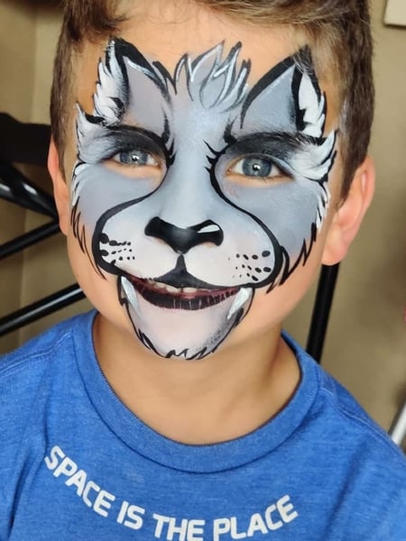 Image of  Face Painting, Animals, Puppy