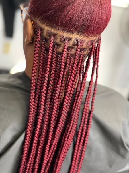 Image of  Straight, Hairstyles, Women's Hair, Boho Chic Braid, Protective, Braids (African American), Hair Extensions, Natural