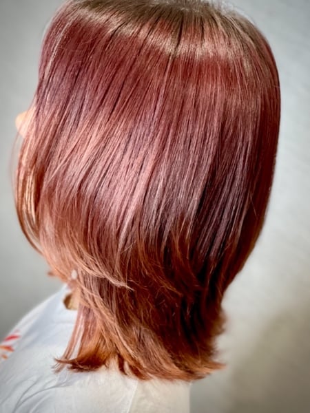 Image of  Women's Hair, Hair Color, Red, Haircuts, Layered